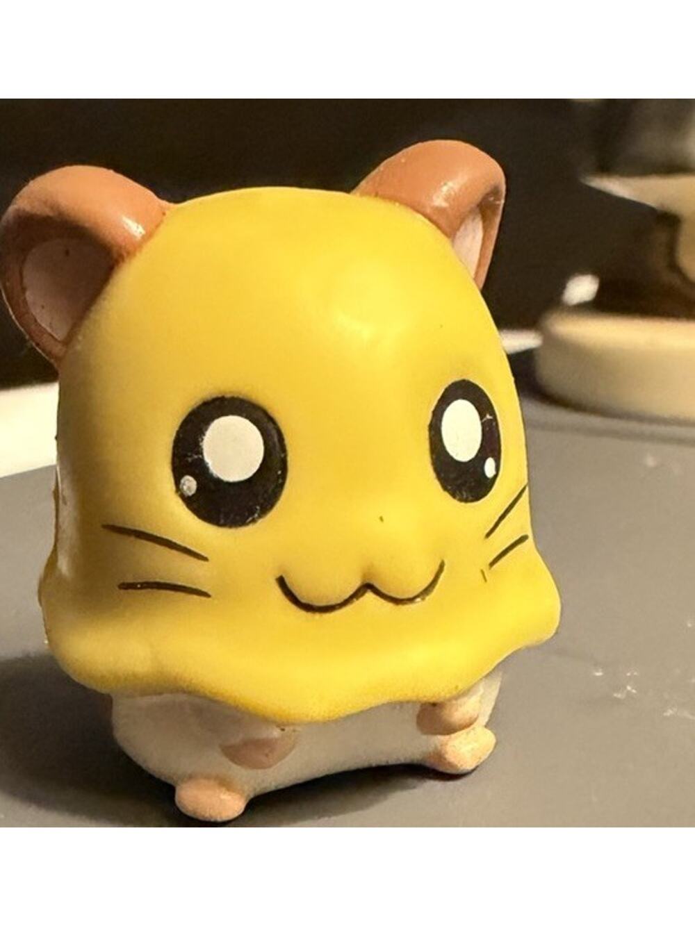 Epoch Hamtaro PashminaFigure Pencil Topper Mini Miniature 1.25" Y2K Vintage 2000